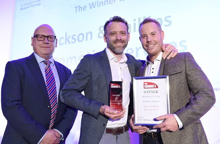 Leighton Buzzard’s Jackson and Phillips crowned Garage of the Year